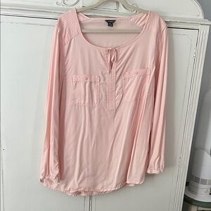 Eddie Bauer Light Pink Blouse